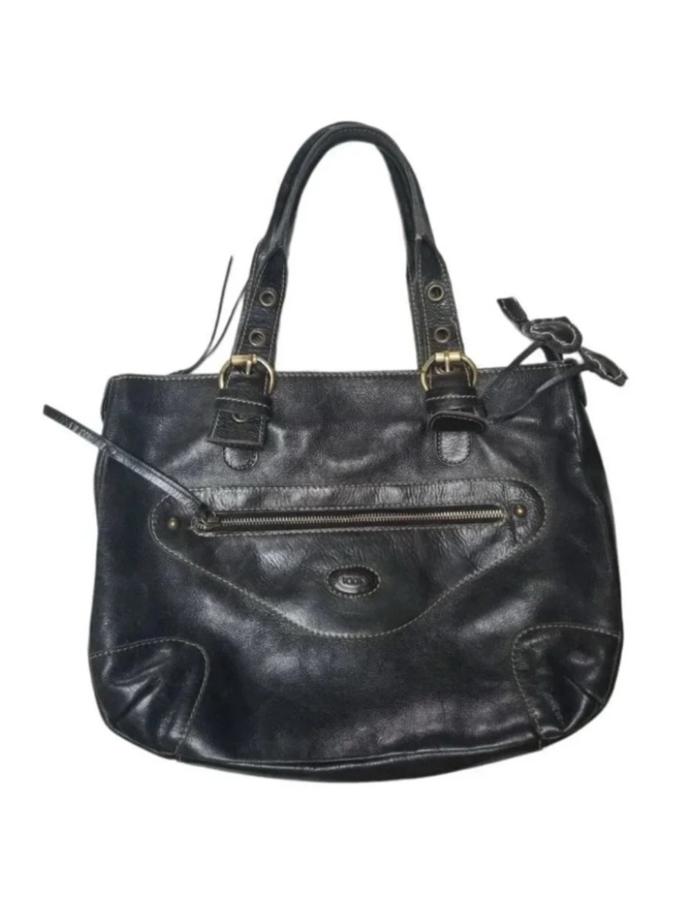 Tod's Black Leather Bag